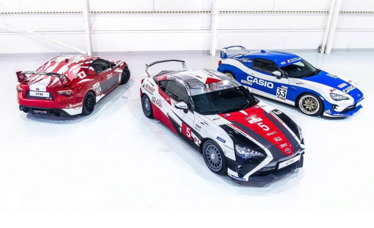 Toyota se inspira en sus clásicos de Le Mans para crear estos GT86