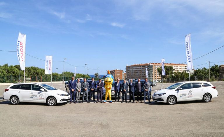 Toyota. Coche oficial de los Juegos Mediterráneos