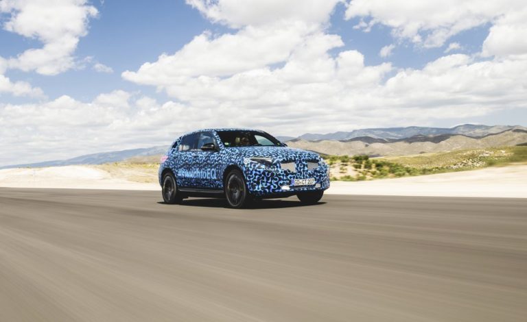Mercedes-Benz EQC. El primer 100% eléctrico de la marca se deja ver por Almería