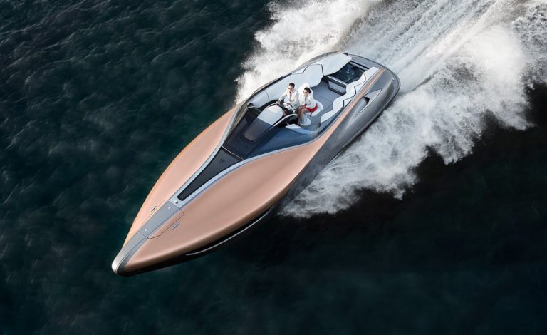Este impresionante Lexus Sport Yacht será una realidad en 2019