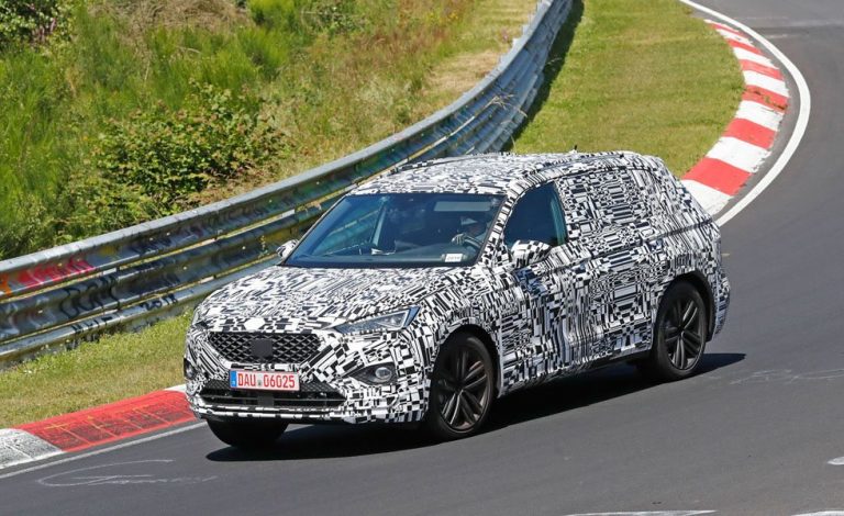 El Seat Tarraco rueda en Nürburgring