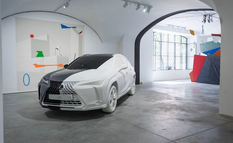 El Lexus UX, objeto de arte