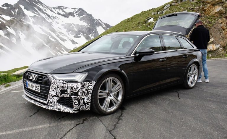 El Audi RS6 Avant en la carretera