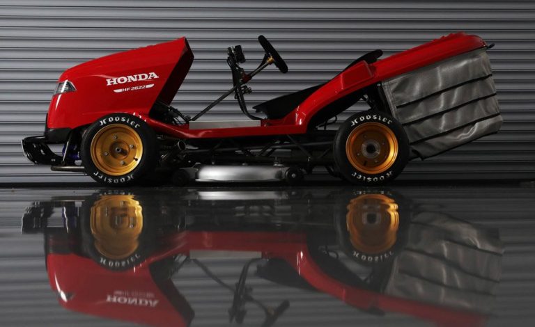 Este cortacésped de Honda apunta a superar los 240 km/h