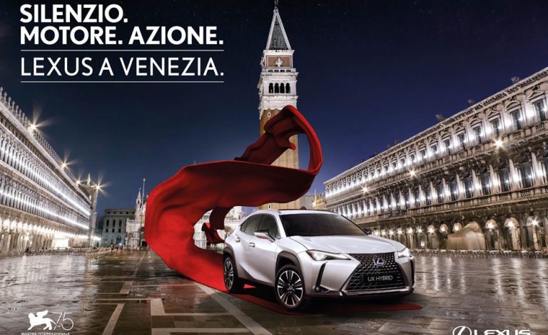 Lexus apoya al cine en el Festival de Venecia