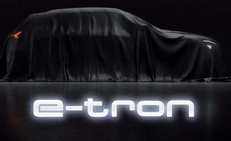 Audi e-tron. Se presentará el 17 de septiembre en EE.UU