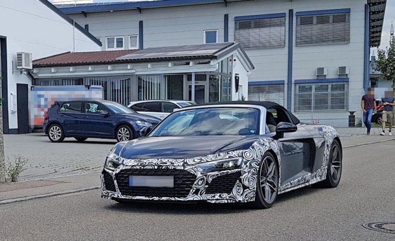 Audi R8 Spyder. ¡¡¡Cazado!!!