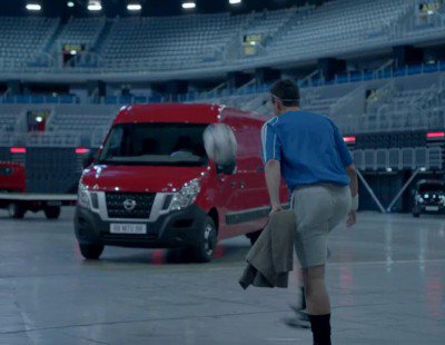 Anuncio gama comercial de Nissan