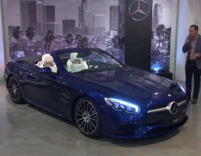 Primer vistazo al Mercedes Benz SL 2016