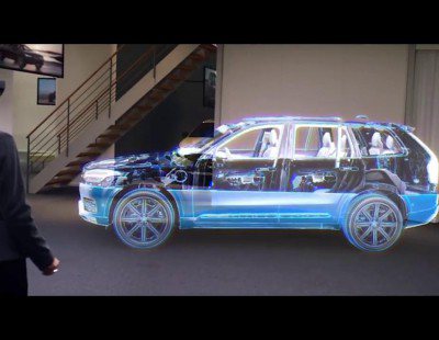 Volvo nos muestra el potencial de las gafas Microsoft HoloLens