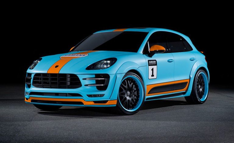 Hamann Porsche Macan S Diésel. Con decoración Gulf
