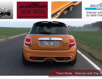 Escapes AC Schnitzer para el MINI Cooper S F56