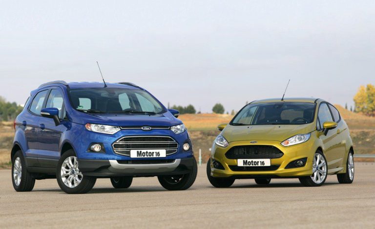 Comparativa Ford Fiesta 1.0 EcoBoost 125 CV y Ford EcoSport 1.0 EcoBoost 125 CV. Diferente espíritu, un mismo corazón