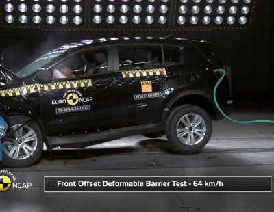 Crash test EuroNCAP Kia Sportage 2016