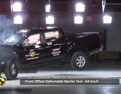 Crash test EuroNCAP Nissan Navara NP300