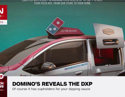 Chevrolet Spark DXP, el repartidor de pizzas del futuro