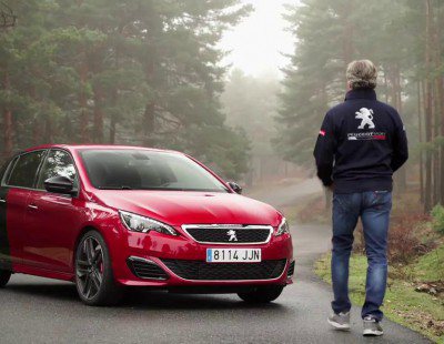 Carlos Sainz pone a 100 el 308 GTI