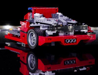 Montaje Ferrari F40 LEGO en Time-Lapse