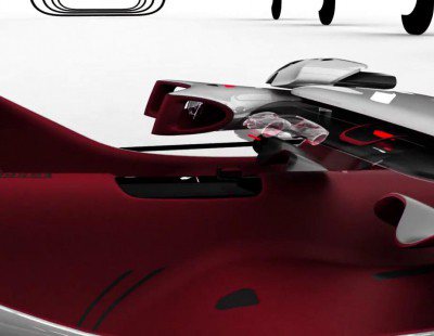 Ferrari FL by Roman Egoro, el interior del futuro