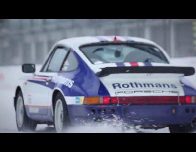 El Porsche 911 SCRS lo da todo en un Nürburgring nevado