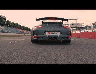 Escapes Akrapovic para el Porsche 911 GT3