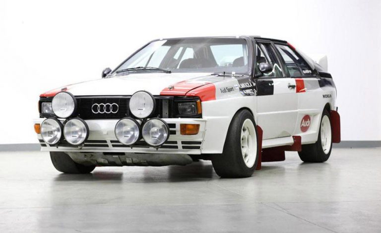 Audi Quattro A1 Grupo B. Sale a subasta esta leyenda de los rallys
