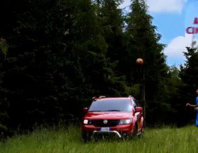 El Fiat Freemont patrocina a la selección italiana de baloncesto