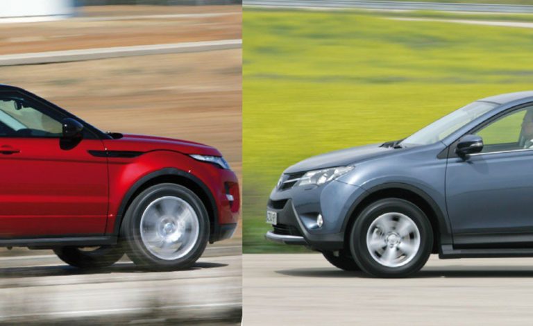 ¿Qué compro: Toyota RAV4 o Range Rover Evoque? ¿Qué compro: Toyota RAV4 o Range Rover Evoque?