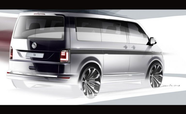 Volkswagen Transporter T6. Lo conoceremos el 15 de abril