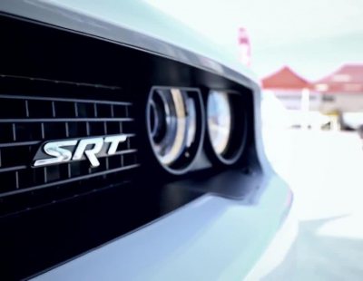 Dodge Challenger Hellcat: Record personal sobre hielo