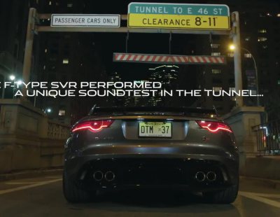 El rugido del Jaguar F-Type SVR