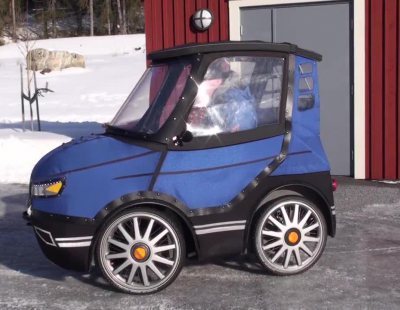 PodRide, el coche-bicicleta
