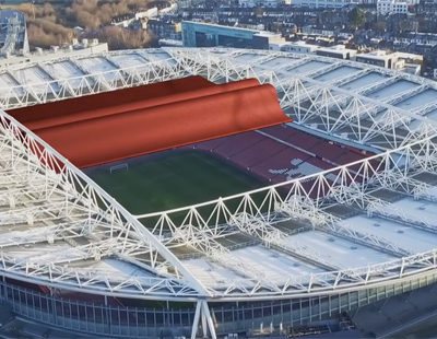 Citroen idea un techo retráctil para el Emirates Estadium