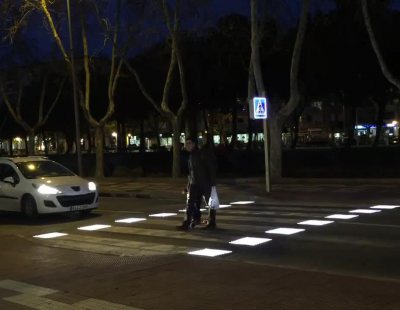 En Cambrils ya prueban el paso de peatones inteligente