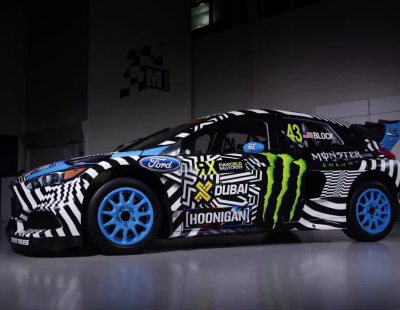 Felipe Pantone pinta el nuevo Ford Focus RS RX de Ken Block