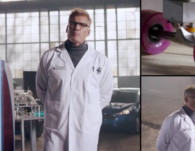 Monopatín con motor EcoBoost