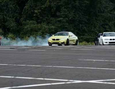 BMW M4 Coupé. También sabe hacer drift