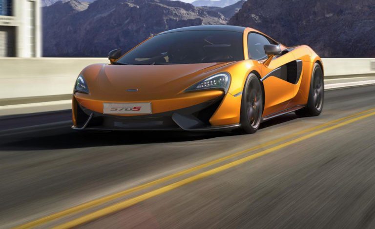 McLaren 570S Coupé. Un escalón de acceso impresionante