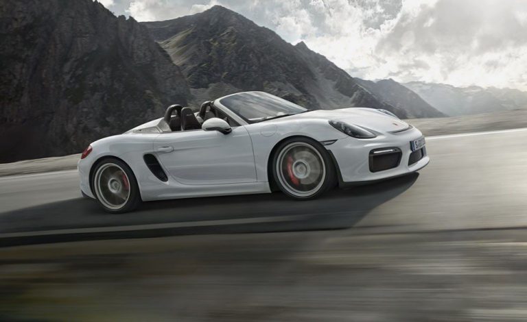 Porsche Boxster Spyder. Para amantes de la conducción