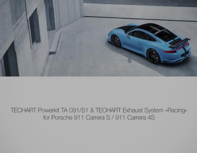 Kit de potenciación Techart para el 911 S y Turbo S