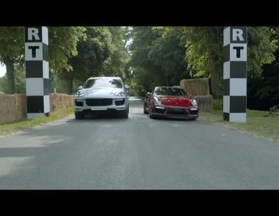 Porsche Cayenne Turbo S vs 911 Turbo S