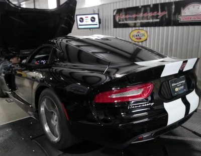 Banco de potencia del Hennessey Venom 800 Supercharged Dodge Viper