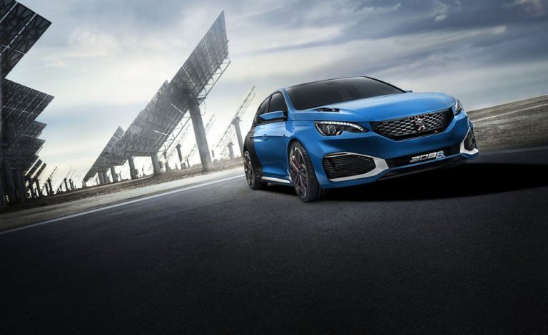 Peugeot 308 R HYbrid. Un prototipo rápido y eficiente