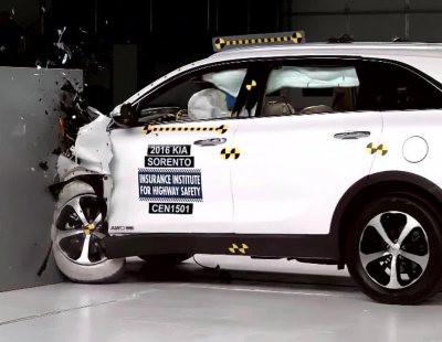Crash test IIHS Kia Sorento 2016