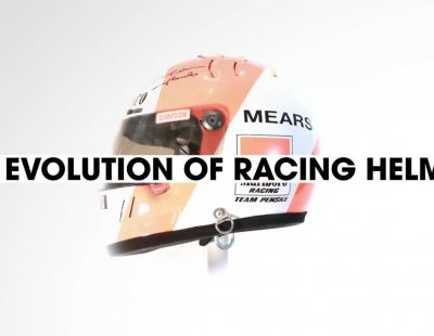 Así han evolucionado los cascos de competición
