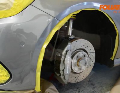 Así «matea» FOLIATEC un Mercedes-AMG A45