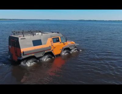 Avtoros Shaman 8×8 ¡Que viva Rusia!