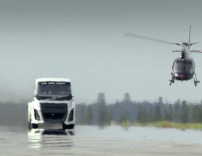 Volvo The Iron Knight, unn camión a 276 km/h