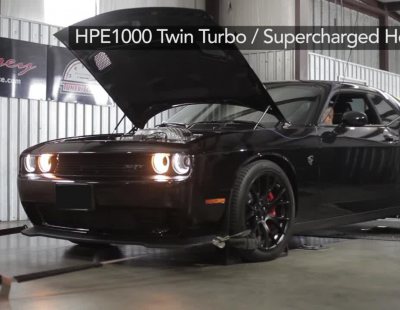Test de potencia Dodge Challenger Twin Turbo Hellcat Dyno
