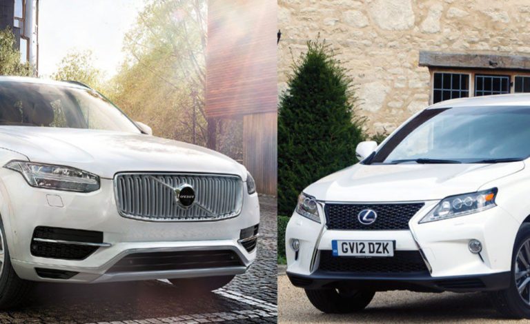 Lexus RX 450h-Volvo XC90. Diferencias de consumo